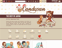 Tablet Screenshot of candysan.com